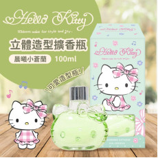 台灣 Hello Kitty 晨曦小蒼蘭立體擴香瓶 100ml【11月團】