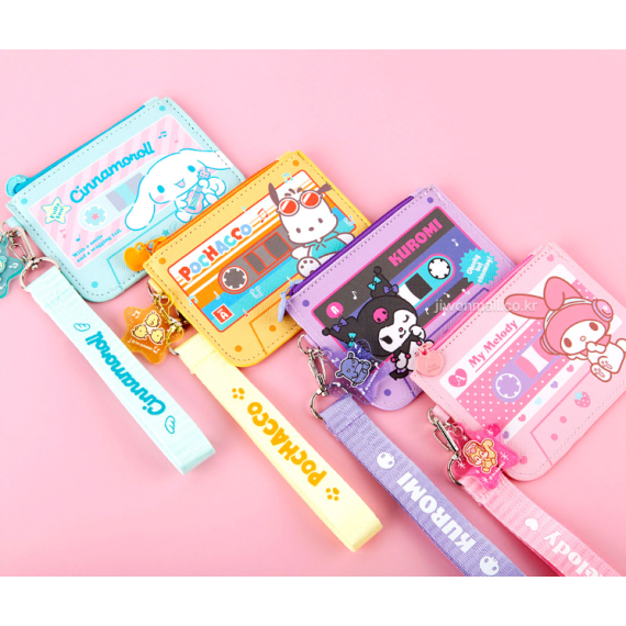 【現貨】韓國直送 Sanrio 掛帶卡片錢包