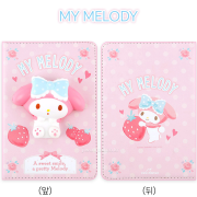 【預訂】韓國直送 Sanrio My Meloy 軟軟立體公仔記事簿