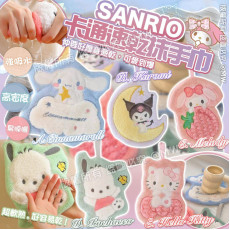 Sanrio 卡通速乾抹手巾 (1套3條)【2月團】