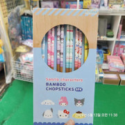 【預訂】韓國直送 Sanrio 筷子(6對)