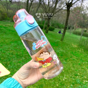 【預訂】韓國直送 蠟筆小新直飲式水樽 580ml