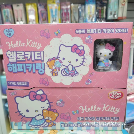 【預訂】韓國直送 Hello Kitty 盲盒匙扣