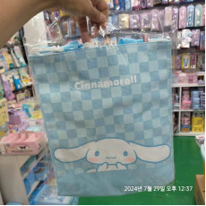 【預訂】韓國直送 Cinnamoroll A4手提袋兒童小學環保袋