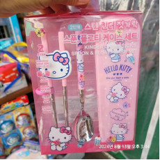 【預訂】韓國直送 Hello Kitty 餐具套裝