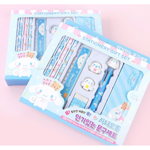 【預訂】韓國直送 Cinnamoroll 文具套裝 (11件組)